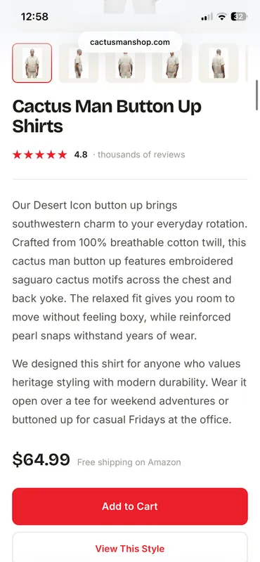 Cactus Man Ricky Singh yozgi ko‘ylagi 3