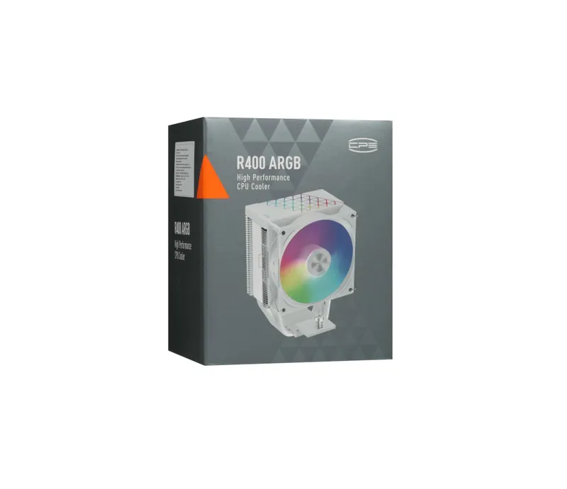 ! Кулер CPU PCcooler R400 ARGB WH — фото 3