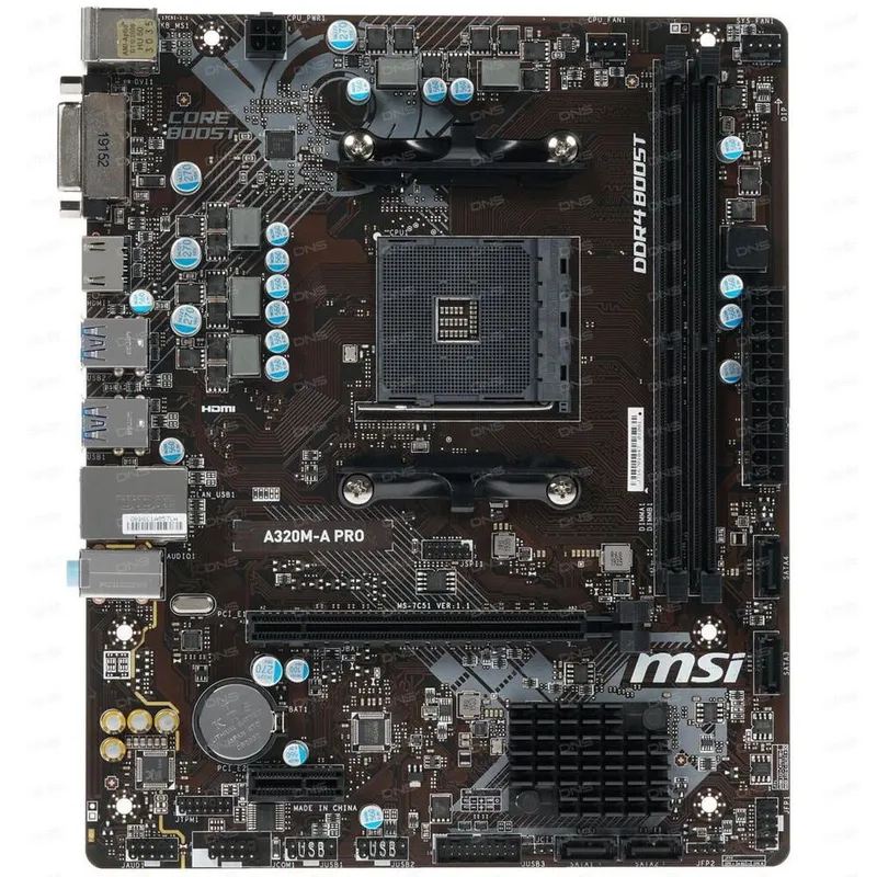 MSI A320M-A Pro Soket am4 MSI A320M-A Pro Soket am4