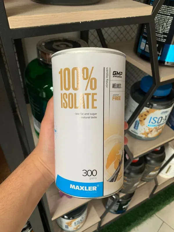 Maxler 100% Isolate (300 g) Vanilla Maxler 100% Isolate (300 g) Vanilla