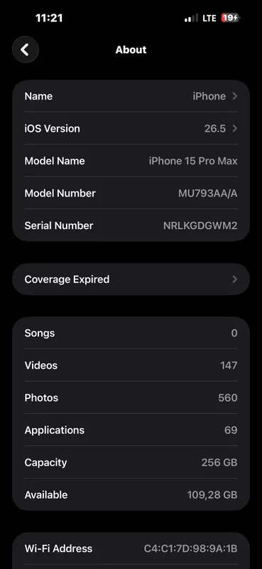 Iphone 15 pro max 256GB — фото 1