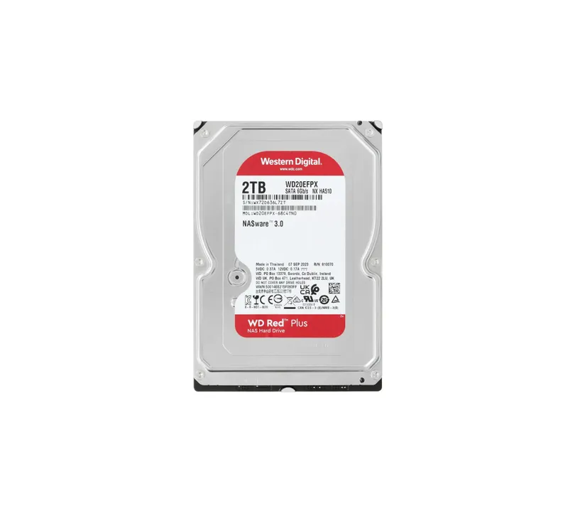| Жёсткий диск WD Red Plus 2TB | Жёсткий диск WD Red Plus 2TB