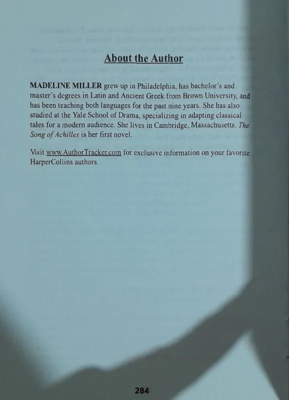 The song of Achilles 3 The song of Achilles 3