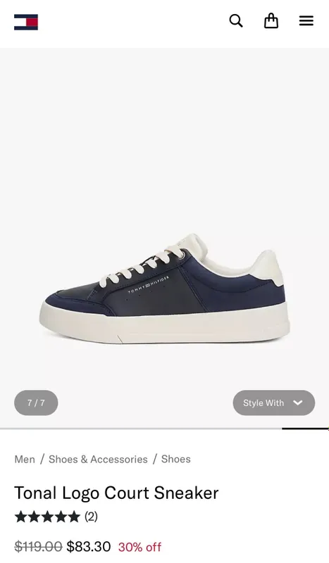 Tommy кроссовки 43 7 Tommy кроссовки 43 7