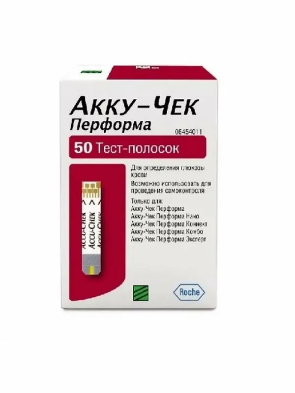 Accu Chek Performa test poloska, Акку чек перформа тест полоска, akku 1