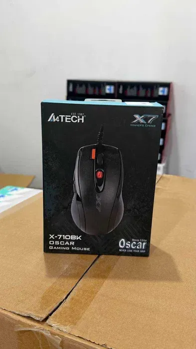 Игровая мышь A4Tech X-710BK Oscar 4 Игровая мышь A4Tech X-710BK Oscar 4
