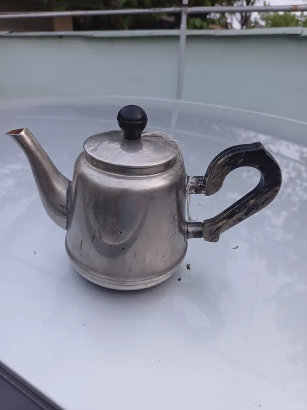 Чайник хромированый заварочный