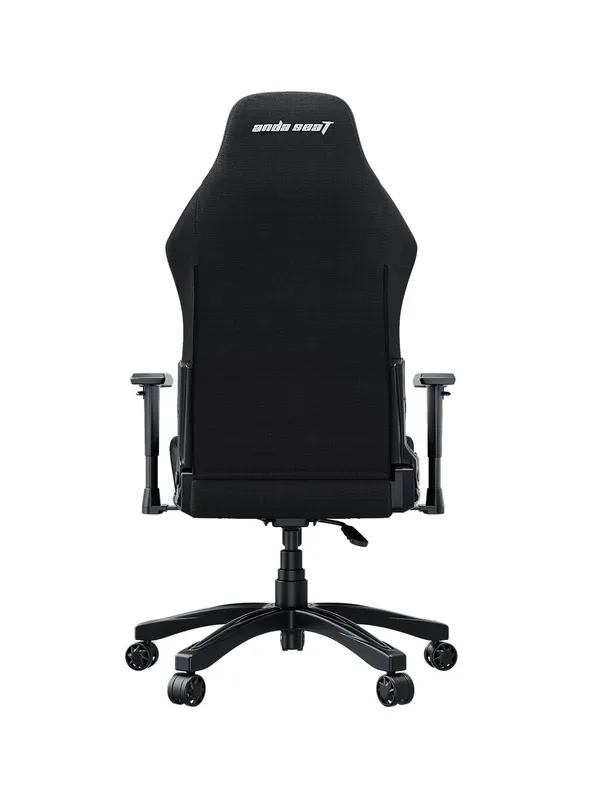 Игровое кресло Anda Seat Luna Pro с подголовником, Black Fabric (обивка DuraXtra) — фото 3