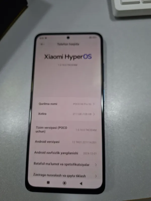 Poco X4 pro 5g 6/128 sotiladi.108mp.batareya 5020 — фото 1