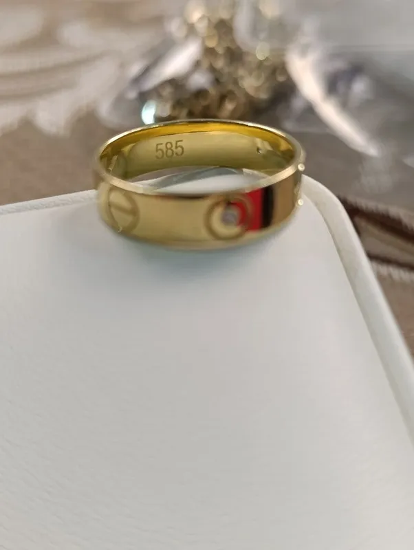 Золотое кольцо, CARTIER Турецкая изделия, проба 585, вес 3,27 р 18 — фото 2