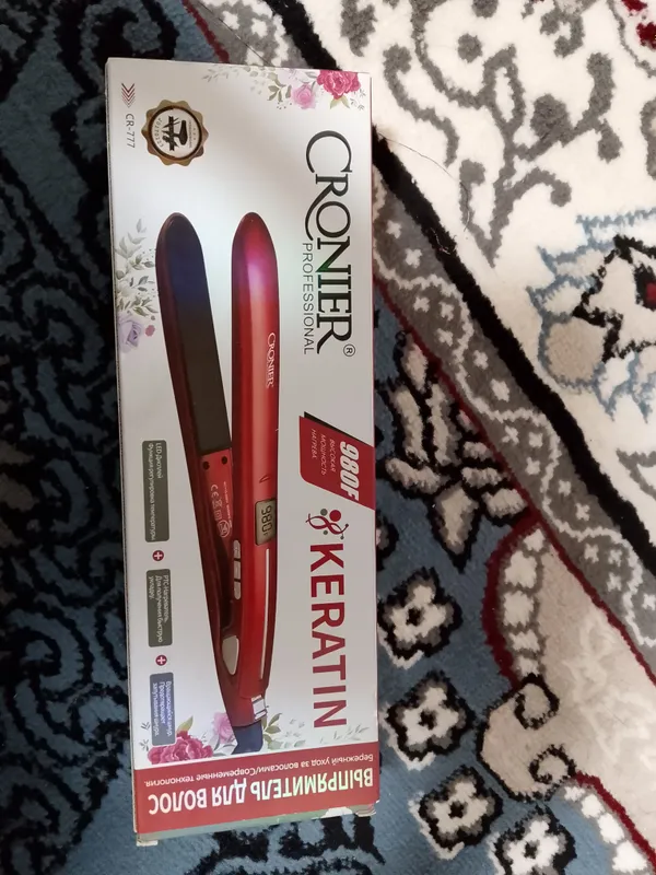 Утюжок Cronier 980f с натуральным кератином 4 Утюжок Cronier 980f с натуральным кератином 4