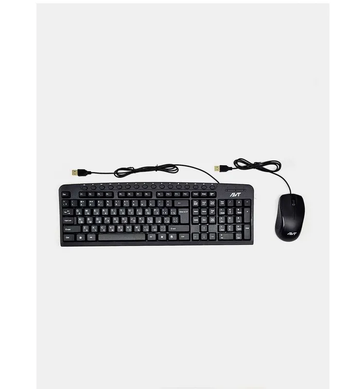 | Klaviatura to‘plami keboard and mouse AVT combo KBM300+M100 dpi 1000 2