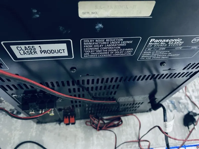 Muzikalni sentr PANASONIK SA-AK80 3 Muzikalni sentr PANASONIK SA-AK80 3