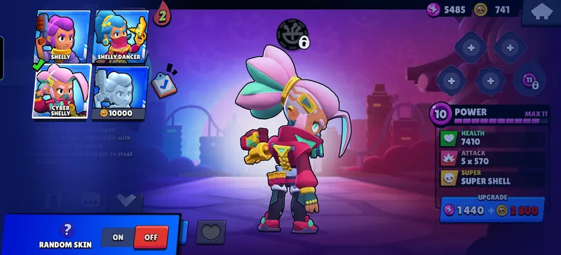 Аккаунт Brawl Stars новый, но скины дорогие 5