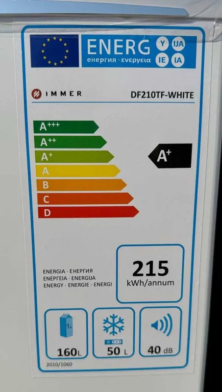 Холодильник Immer DF210TF-White DeFrost A+ 210 л — фото 5