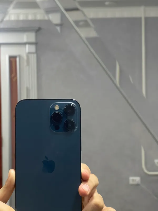Iphone 12 pro max blue, yomks 80% sostayana zor 1