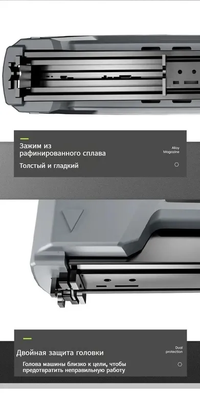 "WORKPRO" F15 модель 6 в 1 аккумуляторный степлер 9 "WORKPRO" F15 модель 6 в 1 аккумуляторный степлер 9