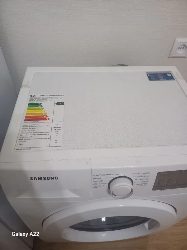 Samsung 6 kg Avtomat kir mashina — фото 4