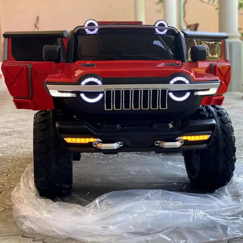 Очень большая детская машинка, мощный электромобиль 4x4 детская машина 2