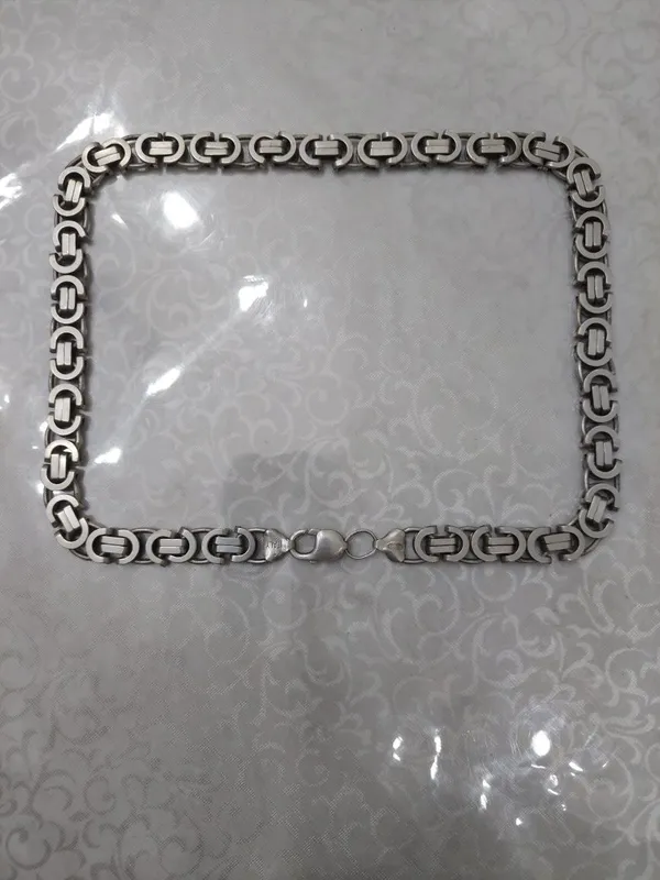 Цепочка серебро (Италия)