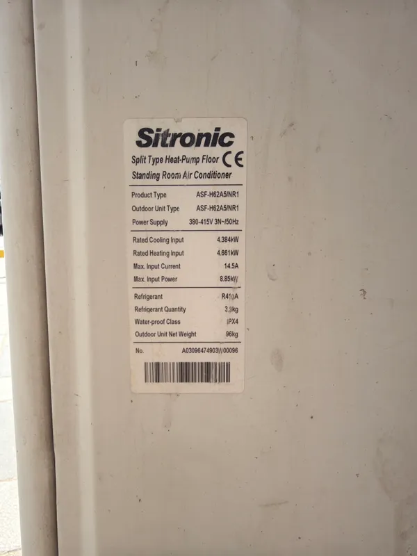 Kondsioner Sitronic 62 5 Kondsioner Sitronic 62 5