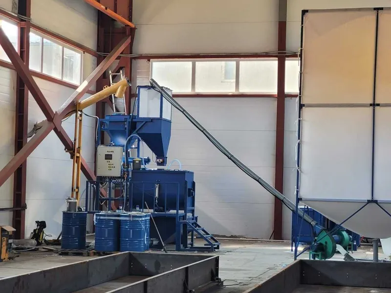 Заводы для производства полистиролбетона Qurilish uskunasi | Gaz beton — фото 1