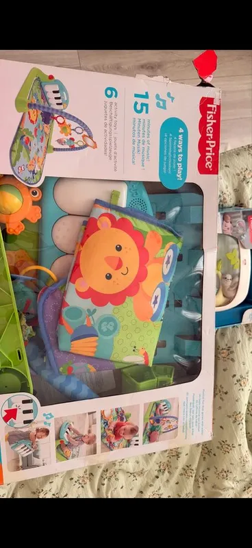 Детский музыкальный развивающий коврик фирмы Fisher Price — фото 3