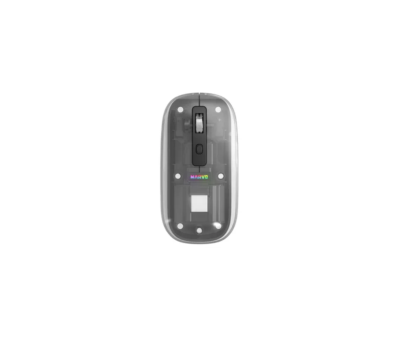 | Беспроводная мышь Marvo M810W Bluetooth 2.4G Прозрачная Бесшумная