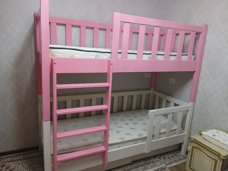 mebel bolalar uchun 2 qavatli divan