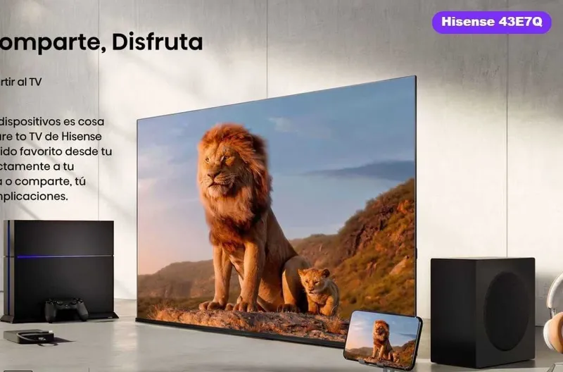 QLED телевизор Hisense 43E7Q 43″ 4K Dolby Vision — первые руки 3 QLED телевизор Hisense 43E7Q 43″ 4K Dolby Vision — первые руки 3