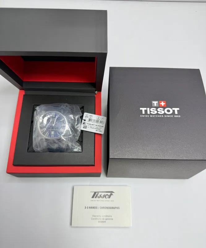 Tissot Carson новые часы Швейцария — фото 5