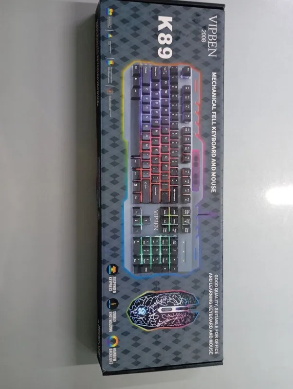 Klaviatura VIPBEN 2008 mechanical Feel keyboard an mause 1