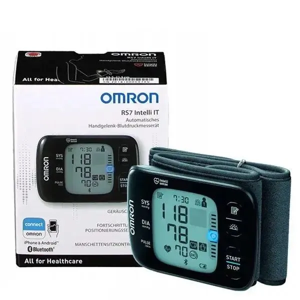 OMRON RS7 Intelli IT (HEM-6232T-E) bilak uchun tonometr, 1 yil kafolat 1 OMRON RS7 Intelli IT (HEM-6232T-E) bilak uchun tonometr, 1 yil kafolat 1