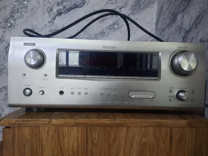 DENON avr 1709 ресивер/домащный кинотеатр — фото 5
