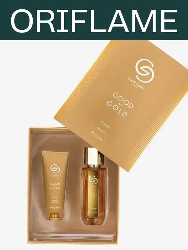 ORIFLAME - Giordano gold good as gold gift set 3 ORIFLAME - Giordano gold good as gold gift set 3