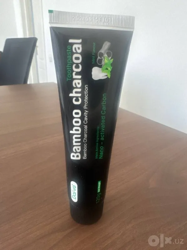 ЗУБНАЯ ПАСТА с бамбуковым углем и алоэ вера Bamboo Charcoal Toot 4