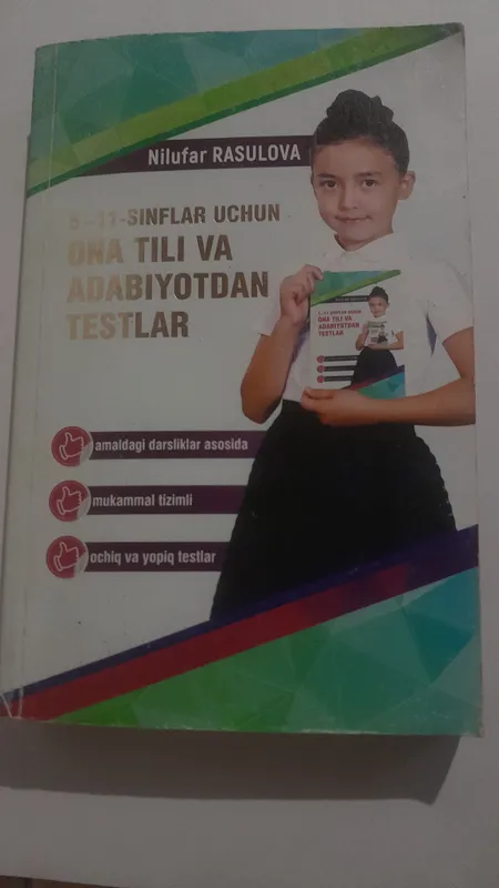 ona tili va adabiyot test kitobi