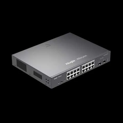 18-порт. гигабит. управляемый PoE смарт-коммутатор Ruijie RG-ES218GC-P