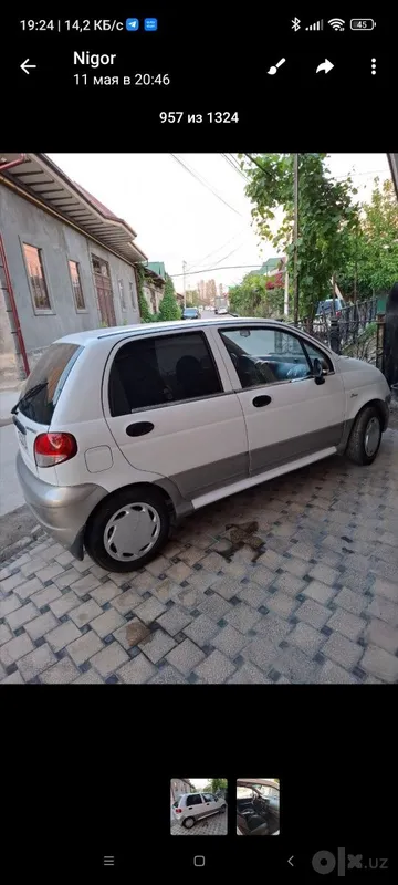 Matiz Best, Super, метан, кузов 3 Matiz Best, Super, метан, кузов 3