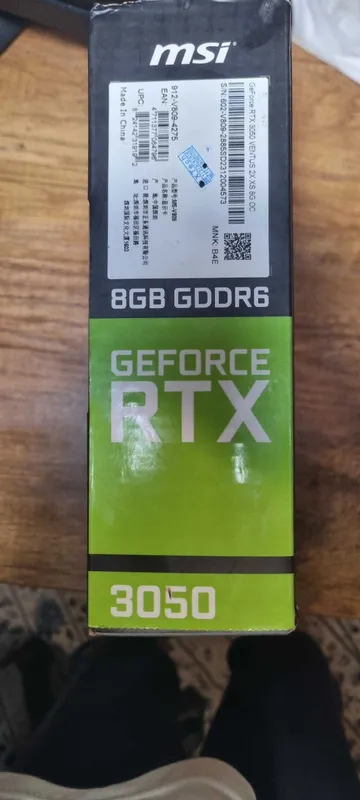 видео карта RTX 3050 — фото 2