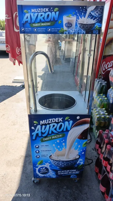40 litrli Ayron apparati sotiladi – Zanglamaydigan sifatli uskuna 2 40 litrli Ayron apparati sotiladi – Zanglamaydigan sifatli uskuna 2