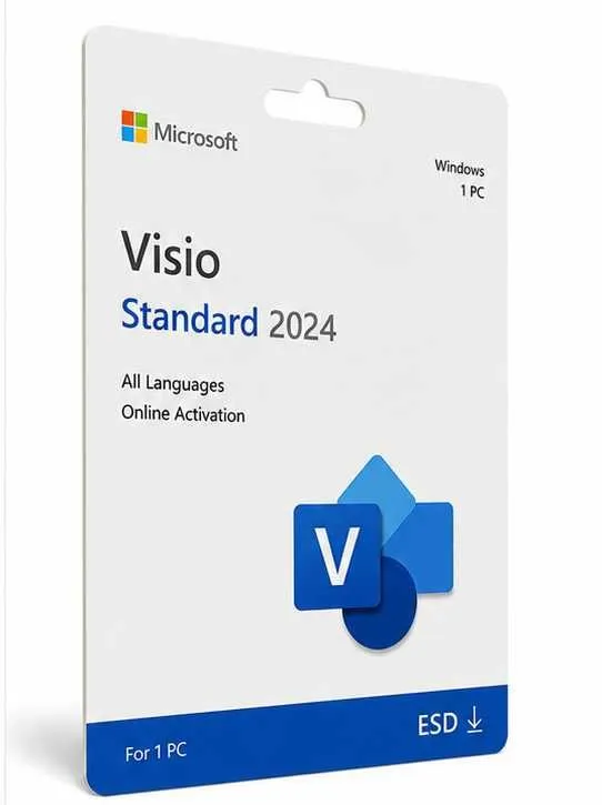 ! Microsoft Visio Standard 2024 электронная лицензия ESD — фото 1