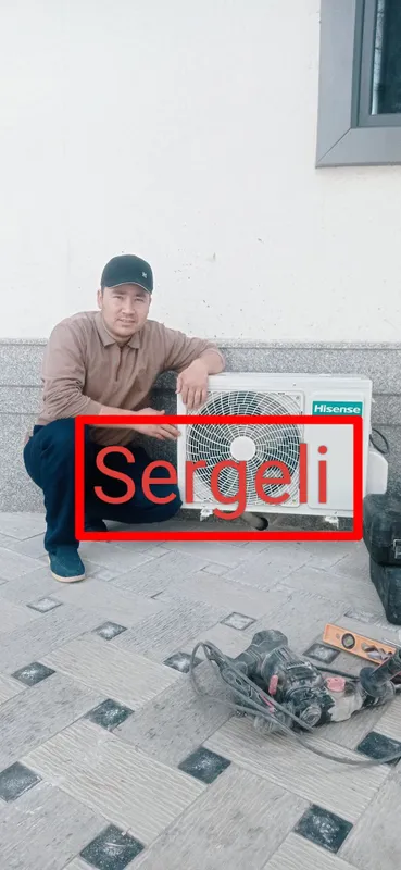 Ustanovka Konditsioner o'rnatish
