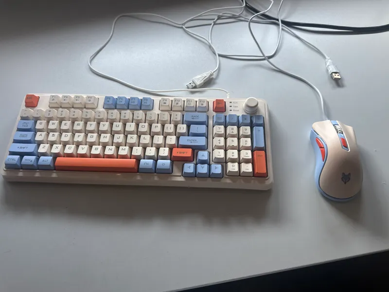 Игровые мышка и клавиатура 1