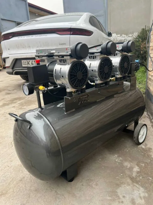 бесшумный компрессор 100л Kompressor Bezshumniy 100l