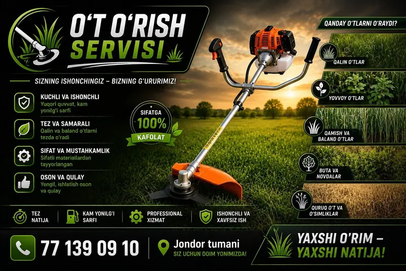 OʼT oʼrish xizmati OʼT oʼrish xizmati