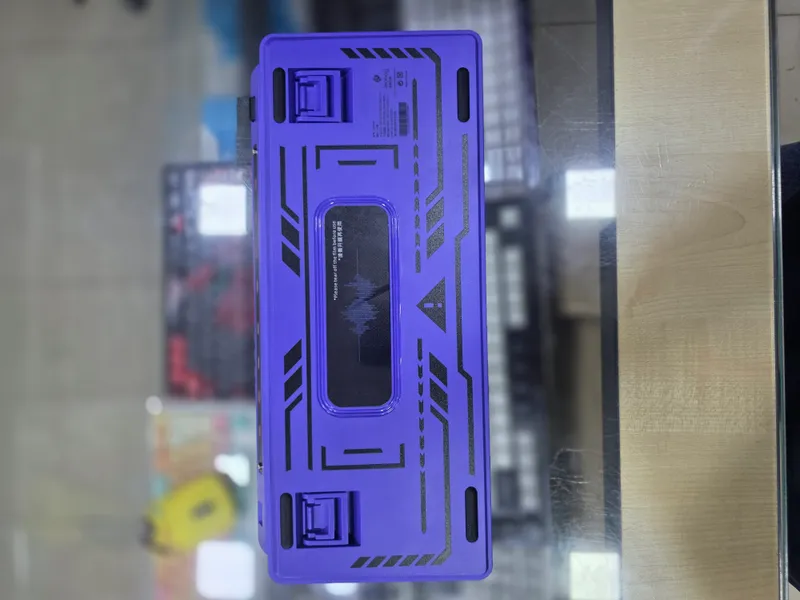 Клавиатура-Leobog-K81 Smart Screen Purple — фото 2