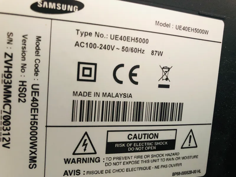 Televizor Samsung 32-43 talik
