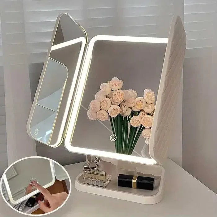 Oyna Зеркало с LED подсветкой для макияжа