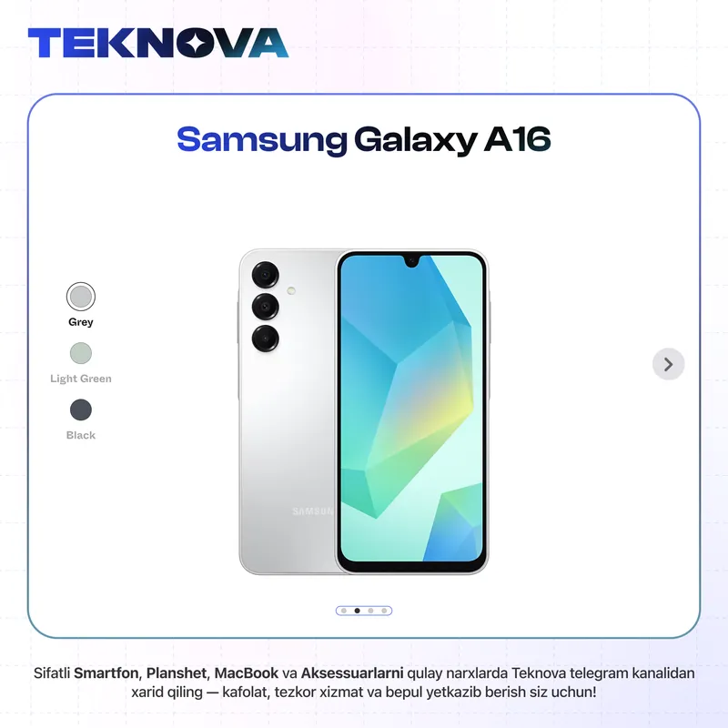 Samsung Galaxy A16 / Yetkazib berish bepul! 2